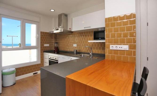 Conil A Pie De Playa Con Amplias Vistas Al Mar Apartment Conil De La Frontera Ngoại thất bức ảnh