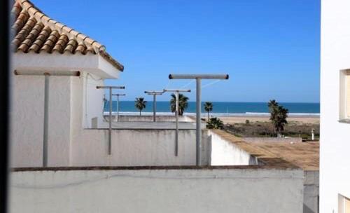 Conil A Pie De Playa Con Amplias Vistas Al Mar Apartment Conil De La Frontera Ngoại thất bức ảnh